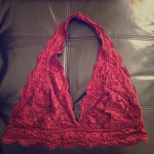 Urban Outfitter Large Red Bralette